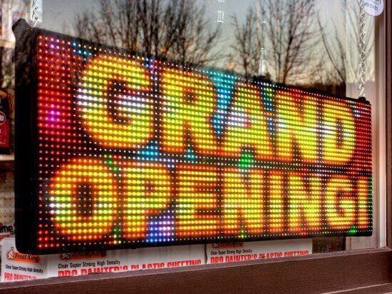 Window LED Signs by Stewart Signs Wholesale